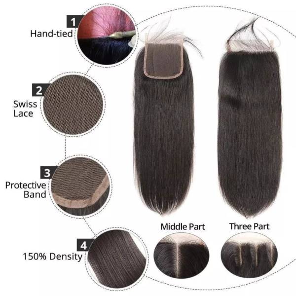 Natural Lace Closure - Image 2